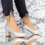 Schuhe auf dem dicken Sohle xkk251f Silber Mei