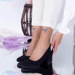 Schuhe auf der dicken Sohle xkk251 schwarz | Mei