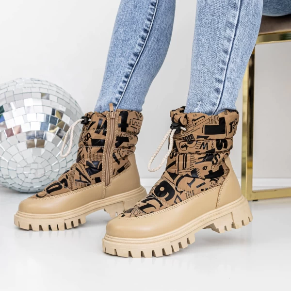 Frauenstiefel mit 3LT2 Pfirsichfell | Mei
