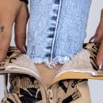 Frauenstiefel mit 3LT2 Pfirsichfell | Mei