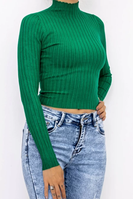 Frauen Sweatshirt D643 hellgrün Mode