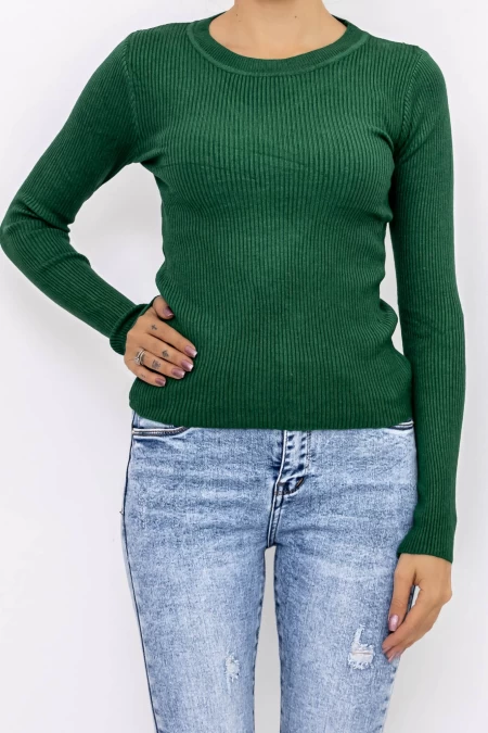 Frauen D716 Sweatshirt grün Mode