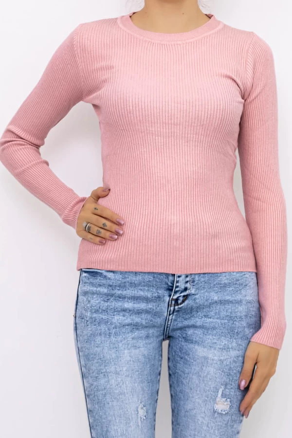 Frauen D716 Pink Sweatshirt Mode