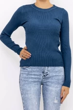 Frauen D716 Blau Mode