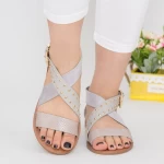 Frauen fs11 Sandalen grau Mei