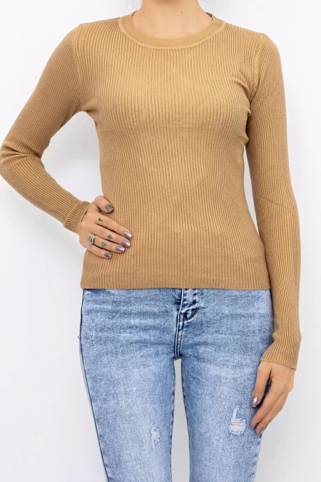 Frauen D716 Sweatshirt braun Mode