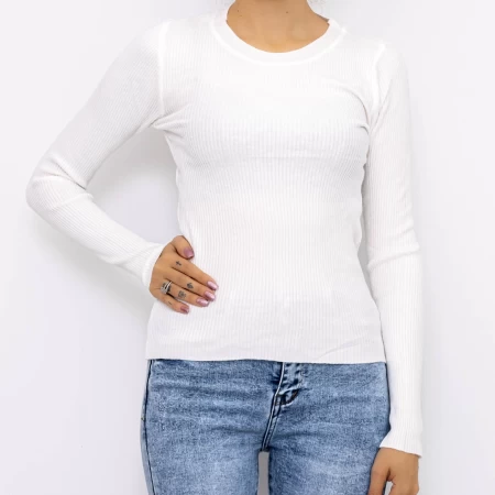 Frauen D716 Sweatshirt Weiß | Mode