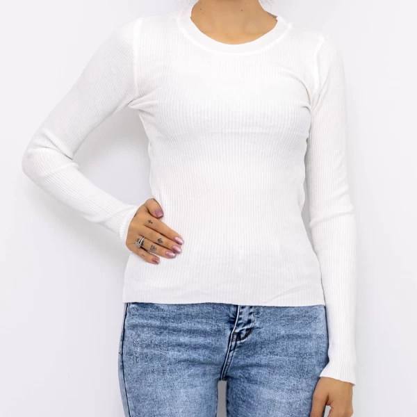 Frauen D716 Sweatshirt Weiß | Mode