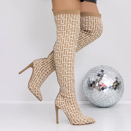 High Heels 3JF9 Beige | Mei