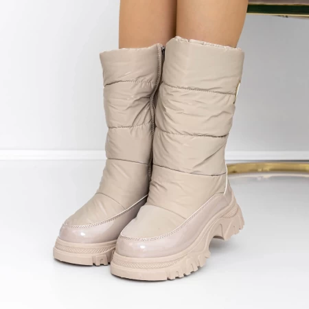 Frauenstiefel mit 3ykq8 Fur Beige | Mei