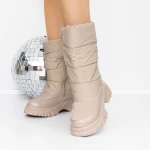 Frauenstiefel mit 3ykq8 Fur Beige | Mei