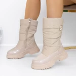 Frauenstiefel mit 3ykq8 Fur Beige | Mei