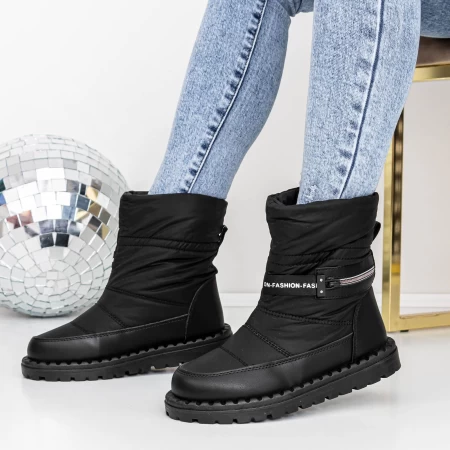Frauenstiefel mit 3ykq11 Fell Black | Mei