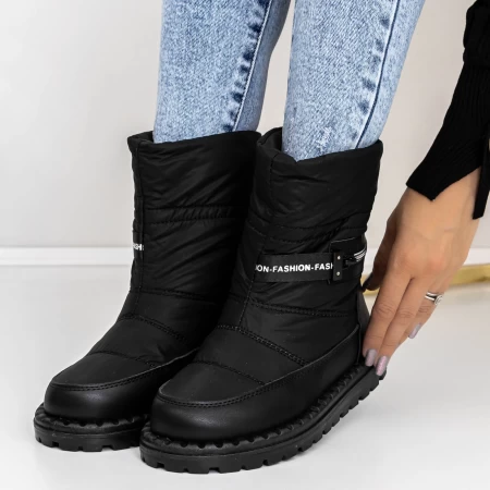 Frauenstiefel mit 3ykq11 Fell Black | Mei