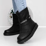 Frauenstiefel mit 3ykq11 Fell Black | Mei
