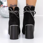 Kurze High Heels und 3C3 -Plattform schwarz | Mei
