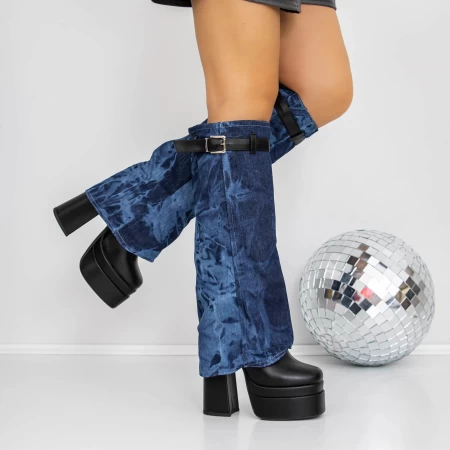 High Heels und 3JF10 Plattform Black-Dzienoni-Bienski | Mei