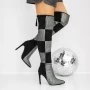 High Heels 3JF12 Black | Mei