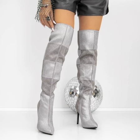 High Heels 3JF12 Grau Mei