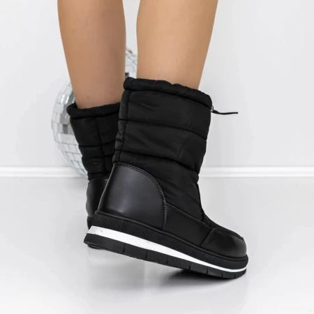 Frauenstiefel mit Pelz 3YKQ15 Black | Mei