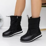 Frauenstiefel mit Pelz 3YKQ15 Black | Mei