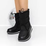 Frauenstiefel mit Pelz 3YKQ15 Black | Mei
