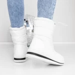 Frauenstiefel mit 3ykq15 Fell Weiß Mei