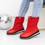 Frauenstiefel mit Pelz 3YKQ15 rot | Mei