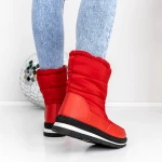Frauenstiefel mit Pelz 3YKQ15 rot | Mei