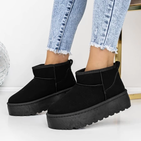 Damenleder Lederstiefel ug 3lt9 schwarz | Mei