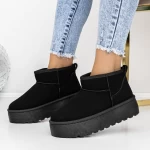 Damenleder Lederstiefel ug 3lt9 schwarz | Mei