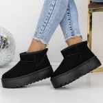 Damenleder Lederstiefel ug 3lt9 schwarz | Mei