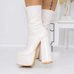 Kurze High Heels und 3LB10 Beige Mei