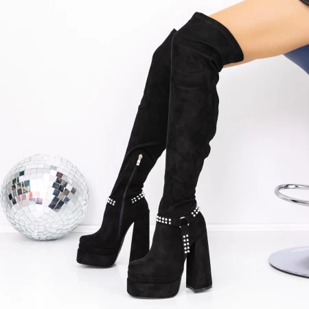 High Heels und 3LB8 Plattform Black | Mei