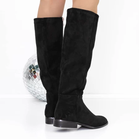 Low -theeled -Stiefel der Frauen 3Kv26 Schwarz | Mei