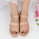 Sandalen auf dem LM256 Beige Mei