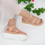 Sandalen auf dem LM256 Beige Mei