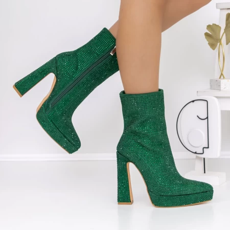 Kurze High Heels und 3KV9 -Plattform grün Mei