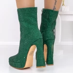 Kurze High Heels und 3KV9 -Plattform grün Mei