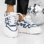 Frauen -Sneaker 3SZ16 Hellblau Mei