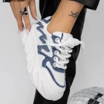 Frauen -Sneaker 3SZ16 Hellblau Mei