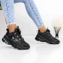 Frauen -Sneaker 3J5 Black Mei