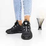 Frauen -Sneaker 3J5 Black Mei