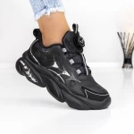 Frauen -Sneaker 3J5 Black Mei