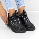 Frauen -Sneaker 3J5 Black Mei