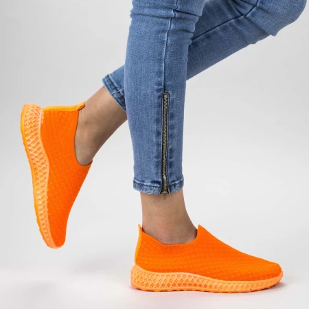 Damen TF1 Orange Sports Schuhe Mei