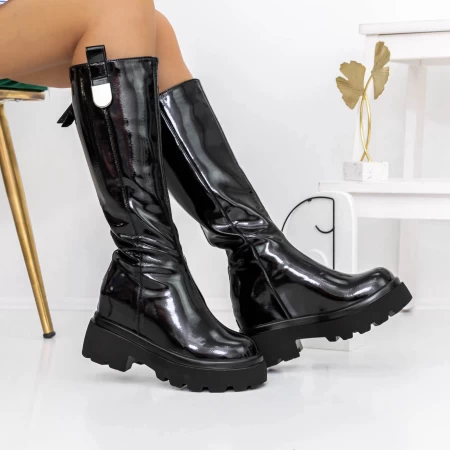 Stiefel auf der 3SJN10 -Plattform Black | Mei