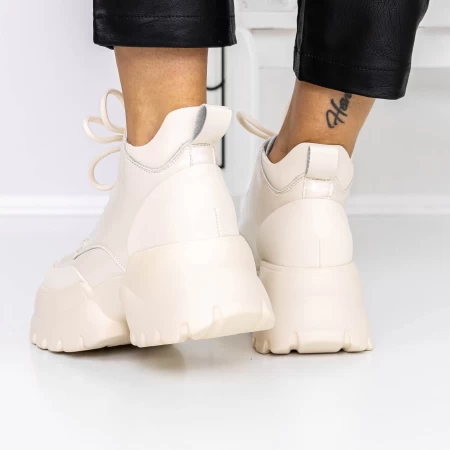 Frauenstiefel im Frühling-Jesjn 3SJN13 Beige | Mei