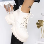 Frauenstiefel im Frühling-Jesjn 3SJN13 Beige | Mei