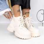 Frauenstiefel im Frühling-Jesjn 3SJN13 Beige | Mei